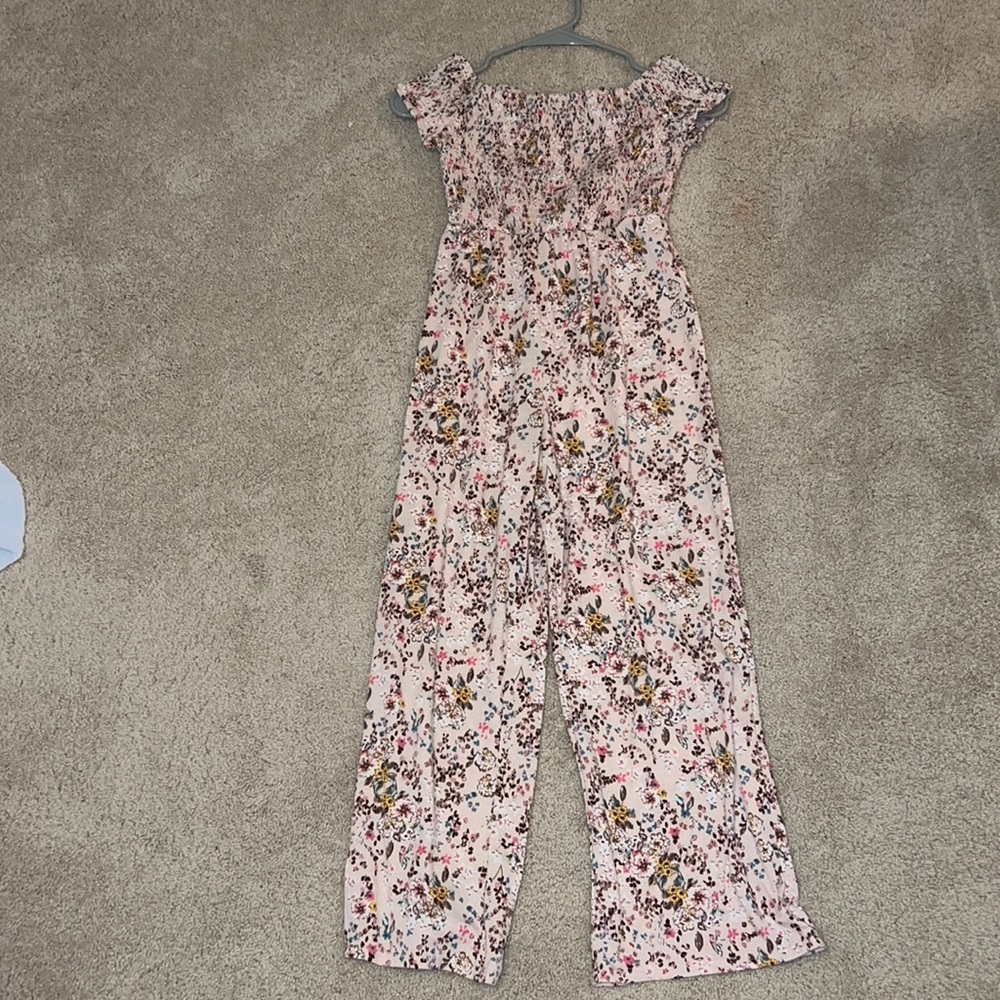 Art Class Floral Jumpsuit